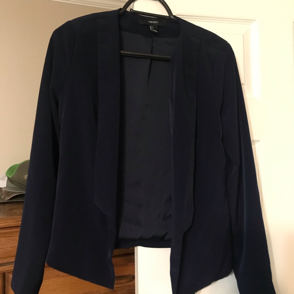 Navy blue blazer